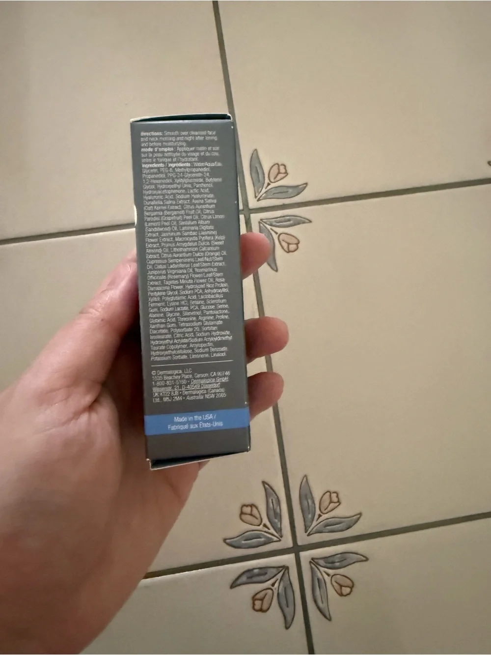 dermalogica Circular Hydration Serum - Gray with Blue Accent